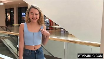 Rubber Teen Public Flashing 
